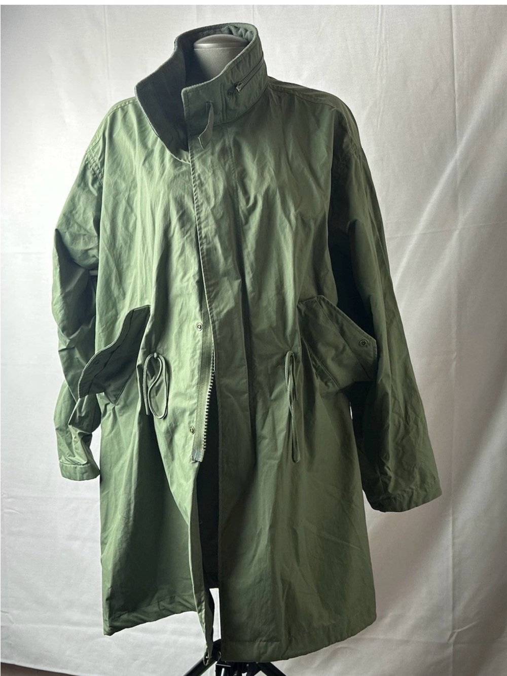 US M65 Military Style H&M Parka Shell Jacket Windbreaker M/S